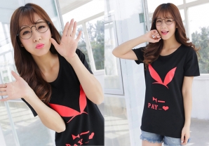 Áo Thun Nữ Play Cá Tính MÃ D18
